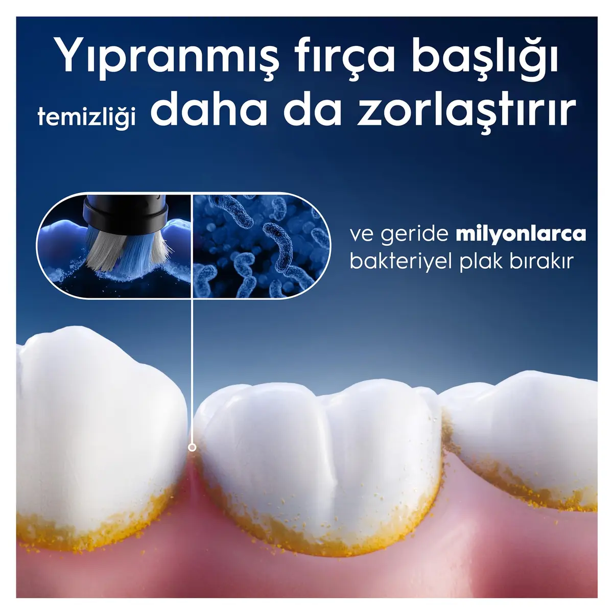 Oral-B Ultimate Clean Replacement Toothbrush Heads Black 6 Count | Deep Cleaning for Oral-B iO Electric Toothbrushes - view 3