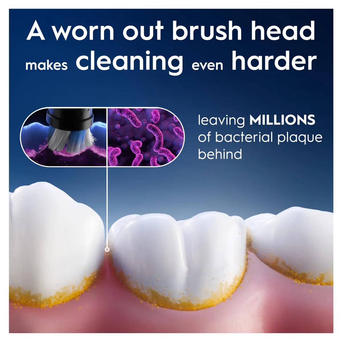 Oral-B iO Series Gentle Care Replacement Brush Heads 4 Count (32g) | Dentist-Recommended for Sensitive Gums - view 5