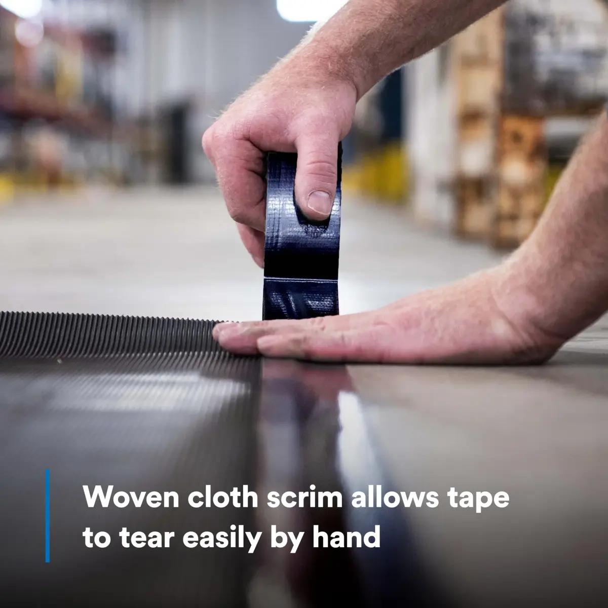 3M Duct Tape DT8, 3 Pack, Industrial Strength, Black Color, 1.88 in x 60 yd | Heavy Duty Tape for HVAC and Repairs - view 6