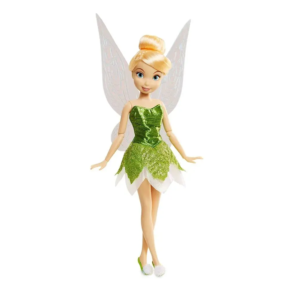 Disney Store Tinker Bell Classic Doll 11 Inches | Fully Posable Toy with Brush and Wings - view 5
