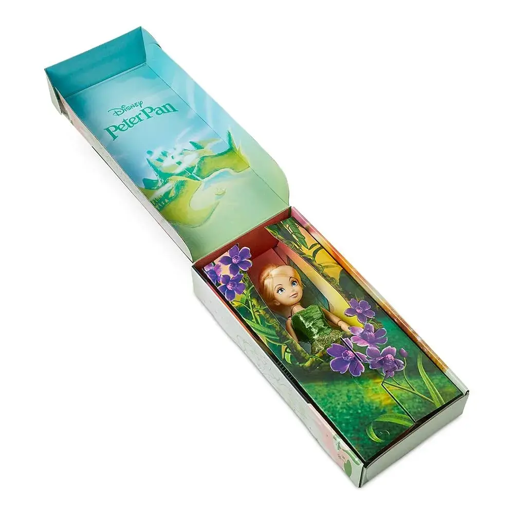 Disney Store Tinker Bell Classic Doll 11 Inches | Fully Posable Toy with Brush and Wings - view 3