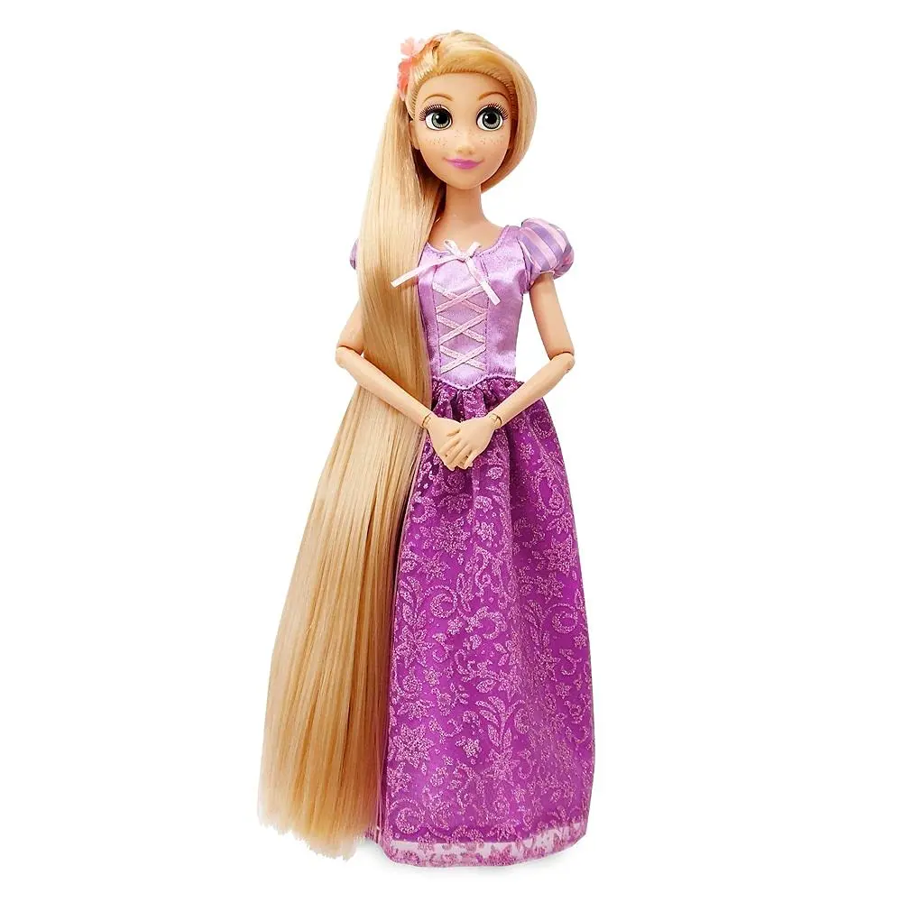 Disney Store Rapunzel Classic Doll 11 Inches | Posable Toy with Brush Accessory - view 6
