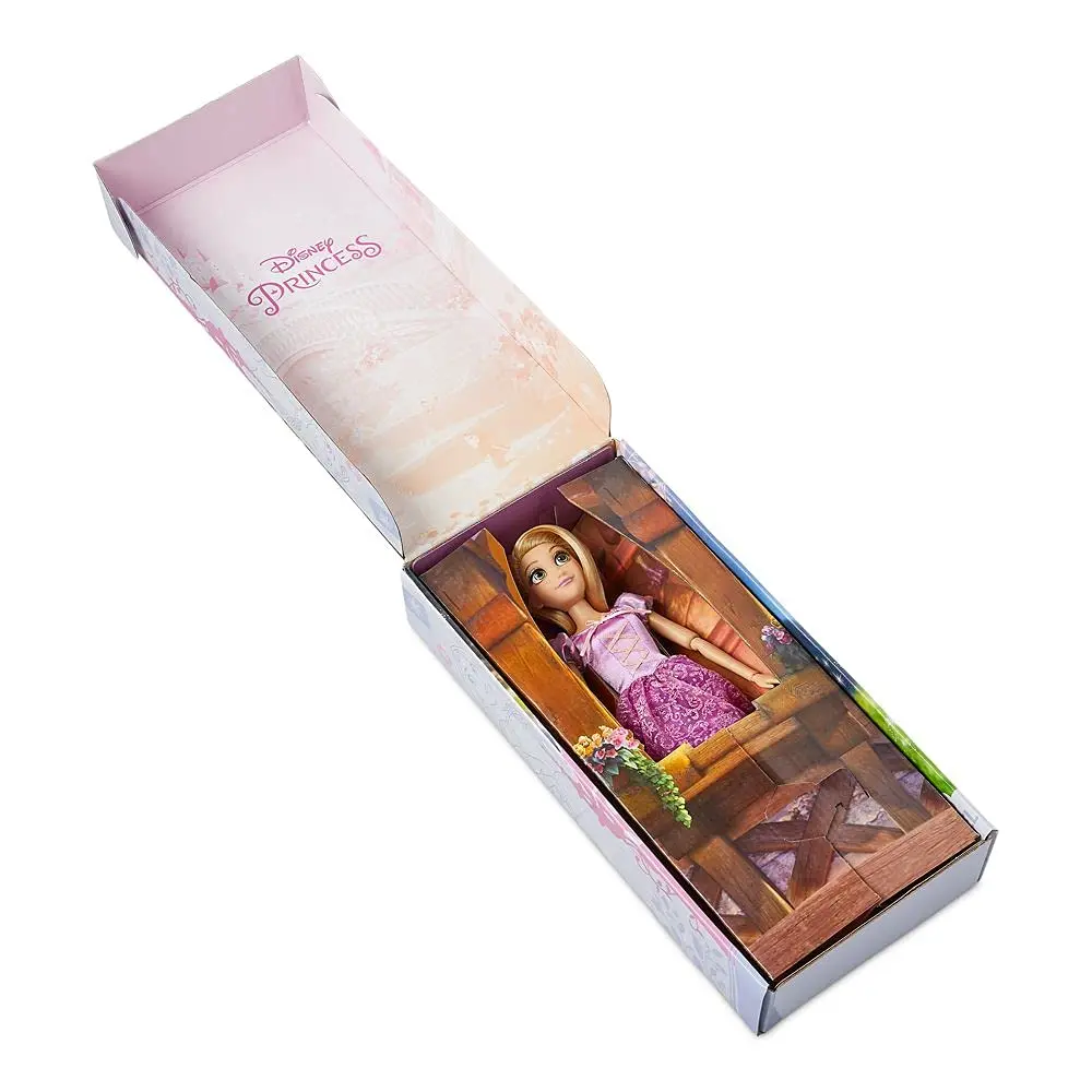 Disney Store Rapunzel Classic Doll 11 Inches | Posable Toy with Brush Accessory - view 3