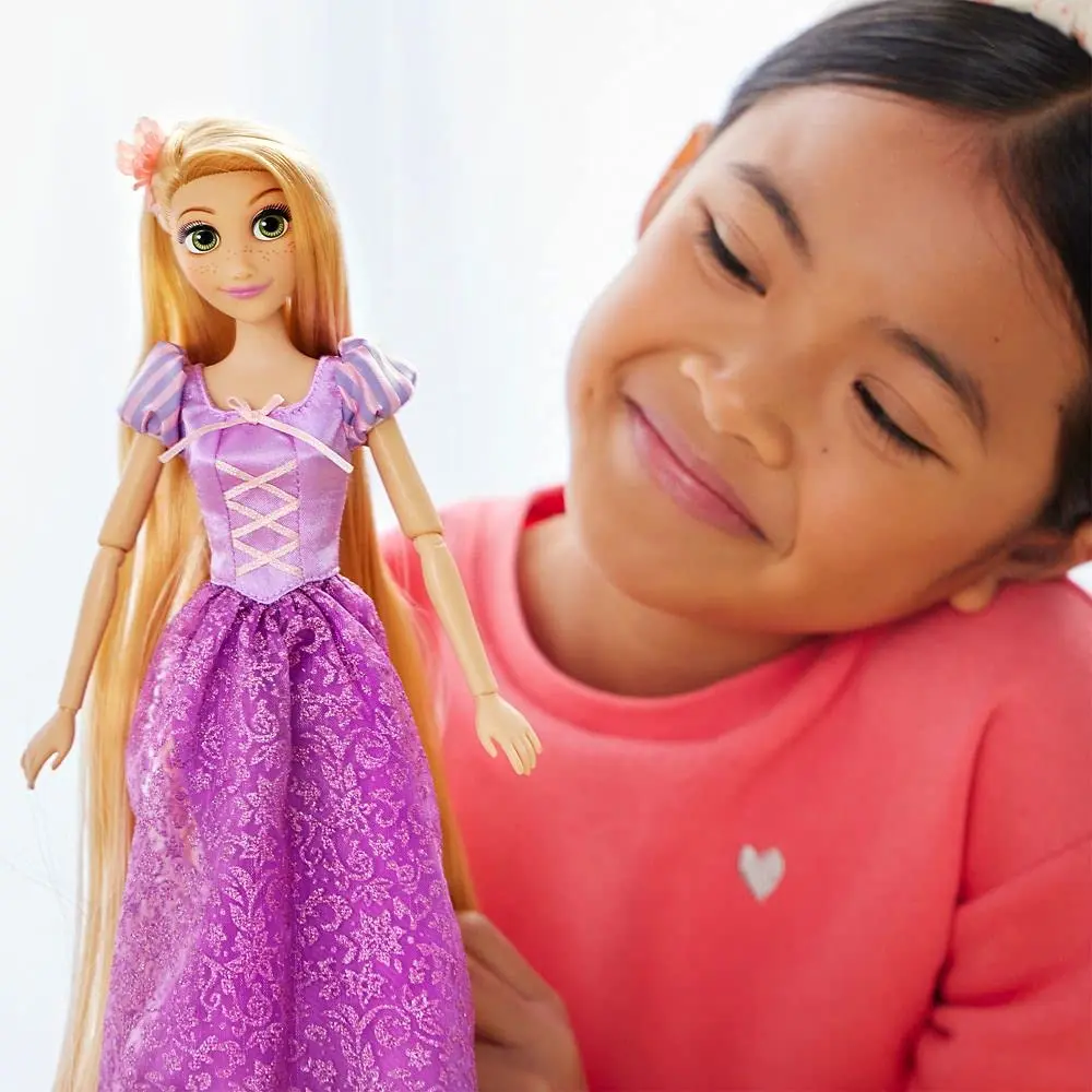 Disney Store Rapunzel Classic Doll 11 Inches | Posable Toy with Brush Accessory - view 4