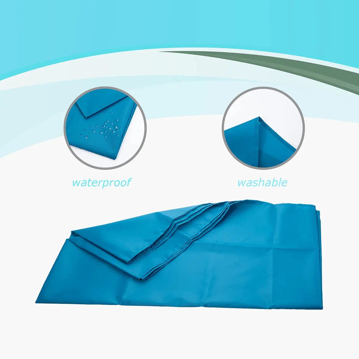 LOSCHEN Tubular Slide Sheet 72x120cm (28"x47") | Assists Elderly Transfer with Reduced Effort - view 5
