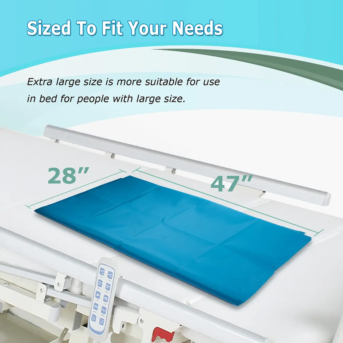 LOSCHEN Tubular Slide Sheet 72x120cm (28"x47") | Assists Elderly Transfer with Reduced Effort - view 4