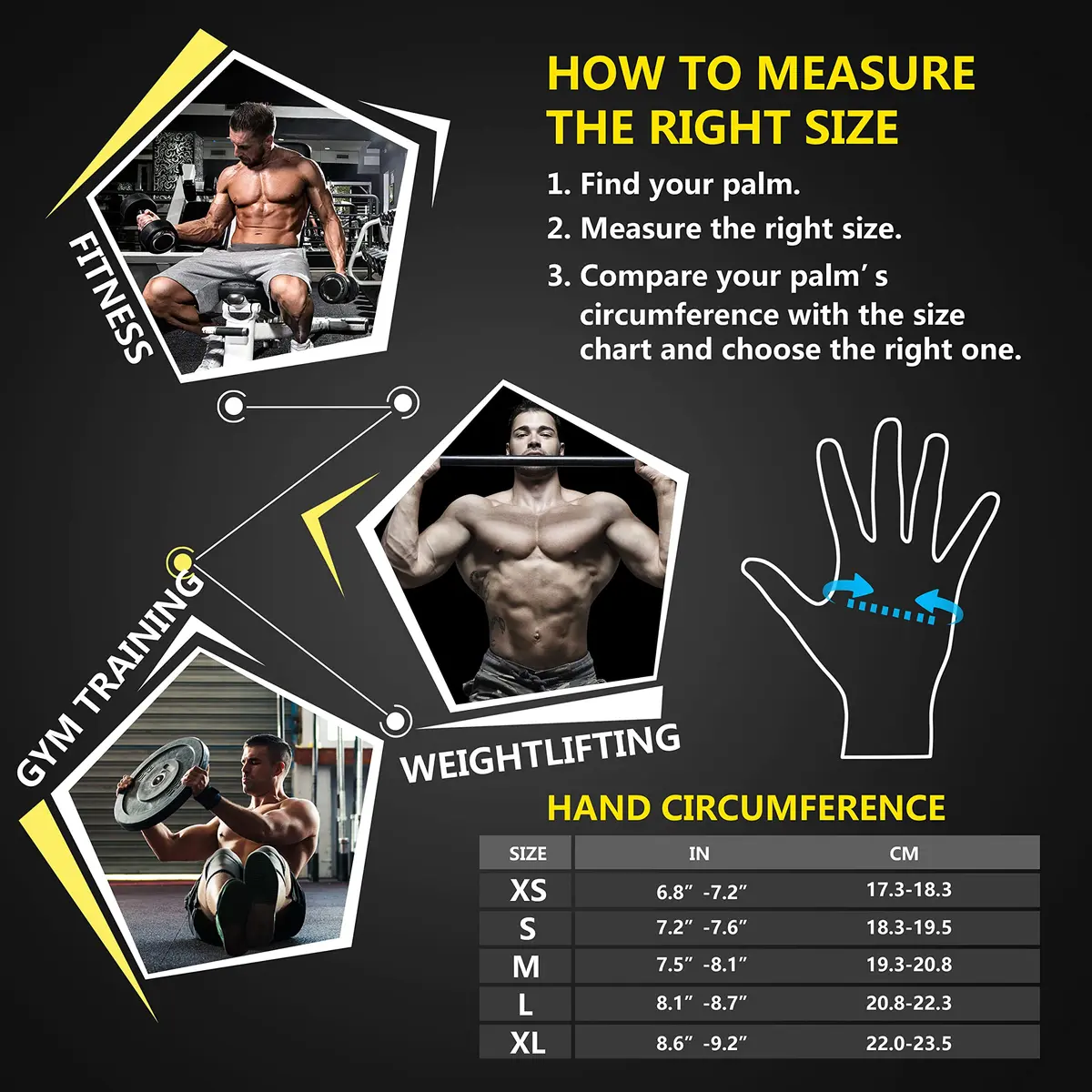 ihuan Ventilated Weight Lifting Gym Workout Gloves with Wrist Wrap Support, Small Purple | Full Palm Protection & Breathable Microfiber - view 7