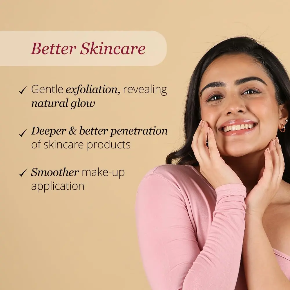 Carmesi Facial Razor for Women | Painless & Precise Face Hair Removal | Gentle Exfoliation & Smoother Skin - view 5