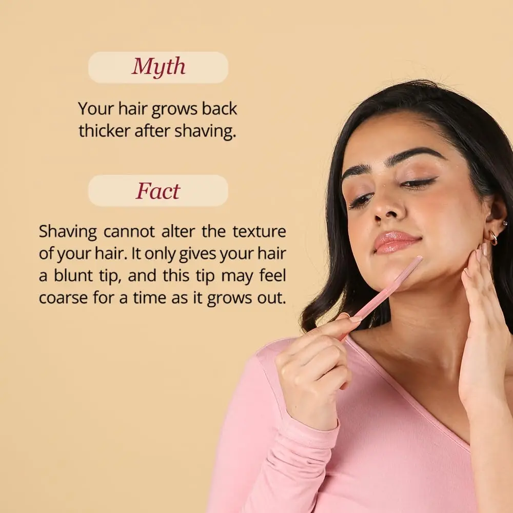 Carmesi Facial Razor for Women | Painless & Precise Face Hair Removal | Gentle Exfoliation & Smoother Skin - view 6