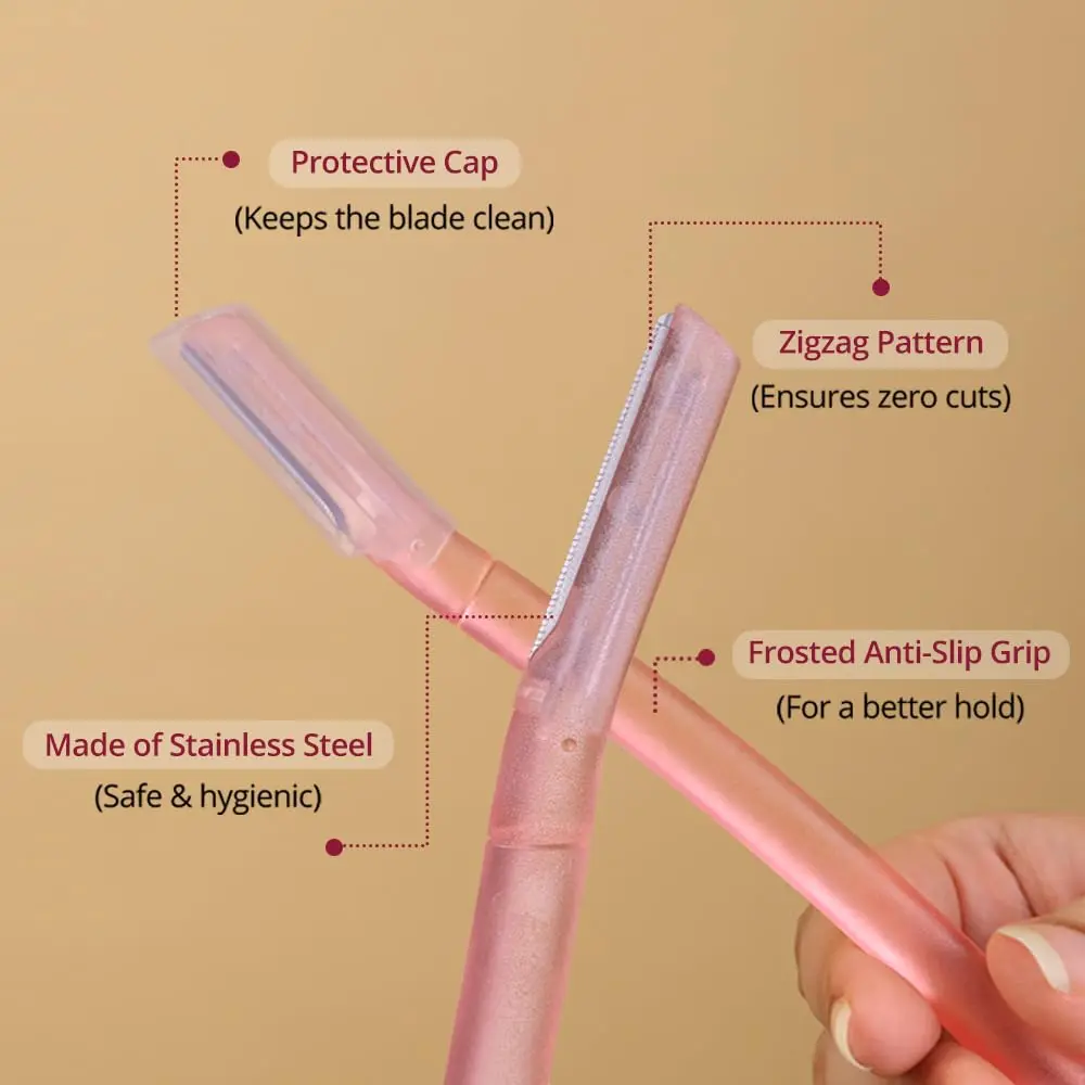 Carmesi Facial Razor for Women | Painless & Precise Face Hair Removal | Gentle Exfoliation & Smoother Skin - view 3