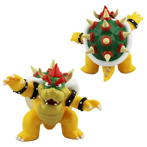 Character Options Super Mario Bros Bowser Action Figures Collection 4" | Collectible Toy for Kids & Fans - main product image