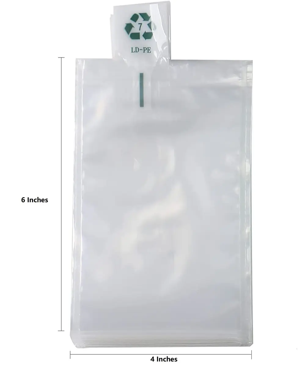 MIUPOO Inflatable Air Cushion Packaging Bags 4x6 Inches (50 Count) | Void Fill for Shipping Protection - view 3