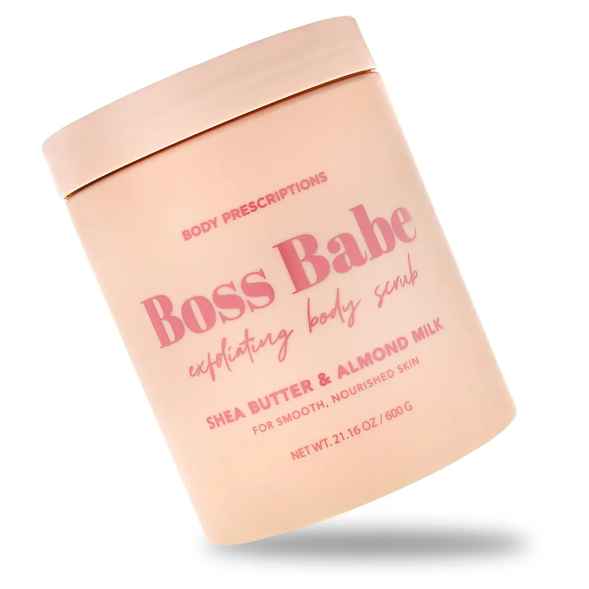 Body Prescriptions Shea Butter & Almond Milk Exfoliating Body Scrub 21.1 Oz | Nourishing & Smooth Skin - main product image