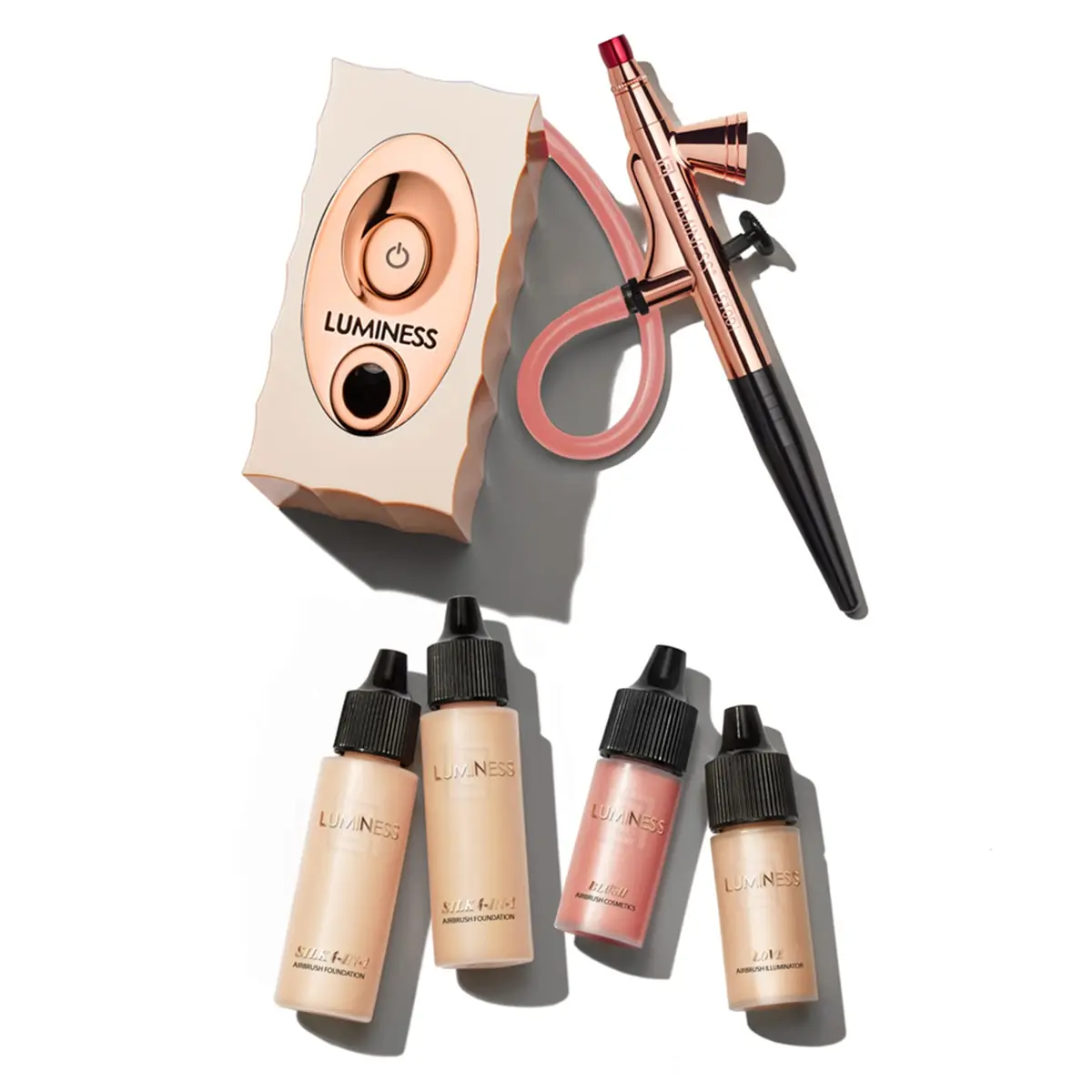 Luminess Air Icon Pro Airbrush System with 4-Piece Foundation Starter Kit | Medium Coverage, Long Lasting, Quick Application - main product image
