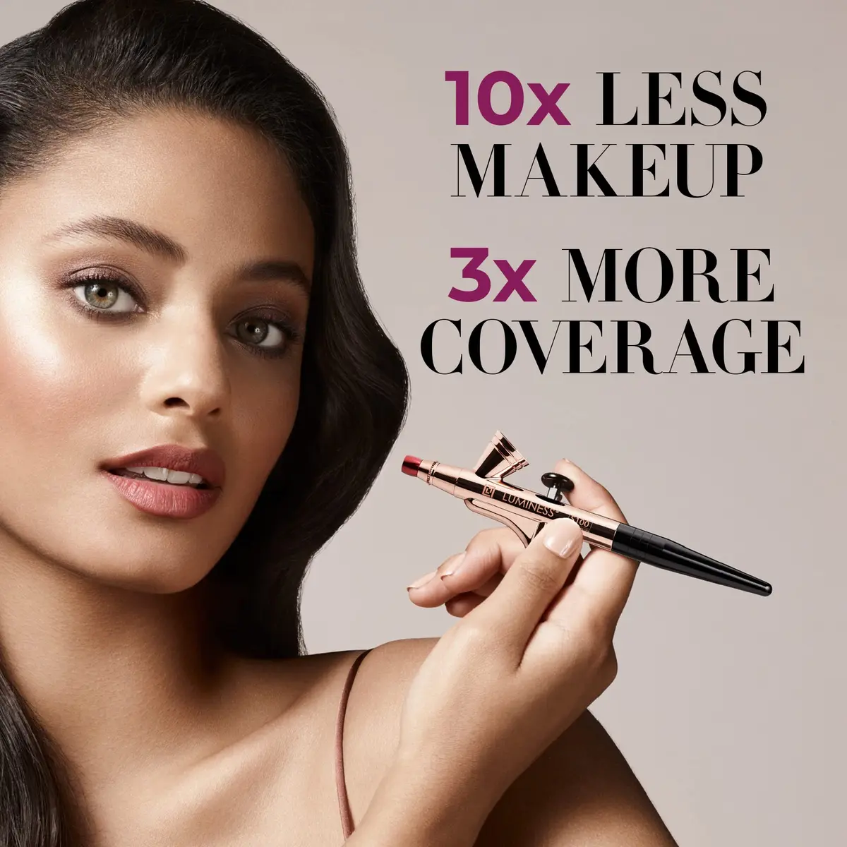 Luminess Air Icon Pro Airbrush System with 4-Piece Foundation Starter Kit | Medium Coverage, Long Lasting, Quick Application - view 3