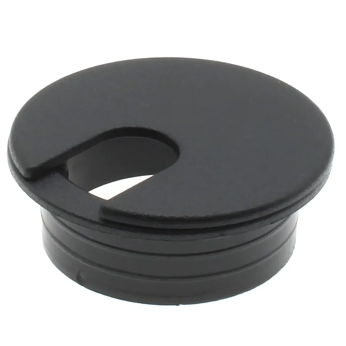 LBTODH Black Desk Grommet 35mm (1-3/8 Inch) | Arrange Wires Through Tables - view 4
