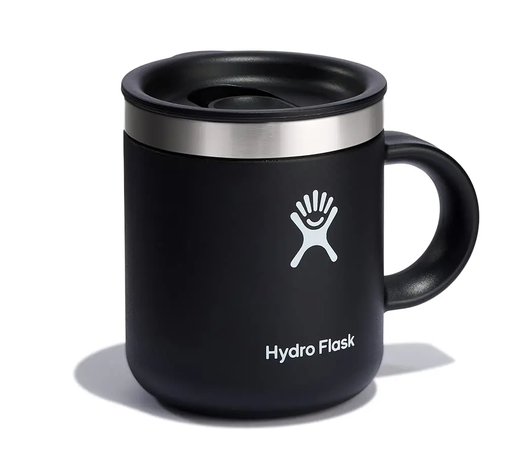 Hydro Flask Mug - Black 177ml (6 oz) | Vacuum Insulated Stainless Steel Travel Cup - view 2