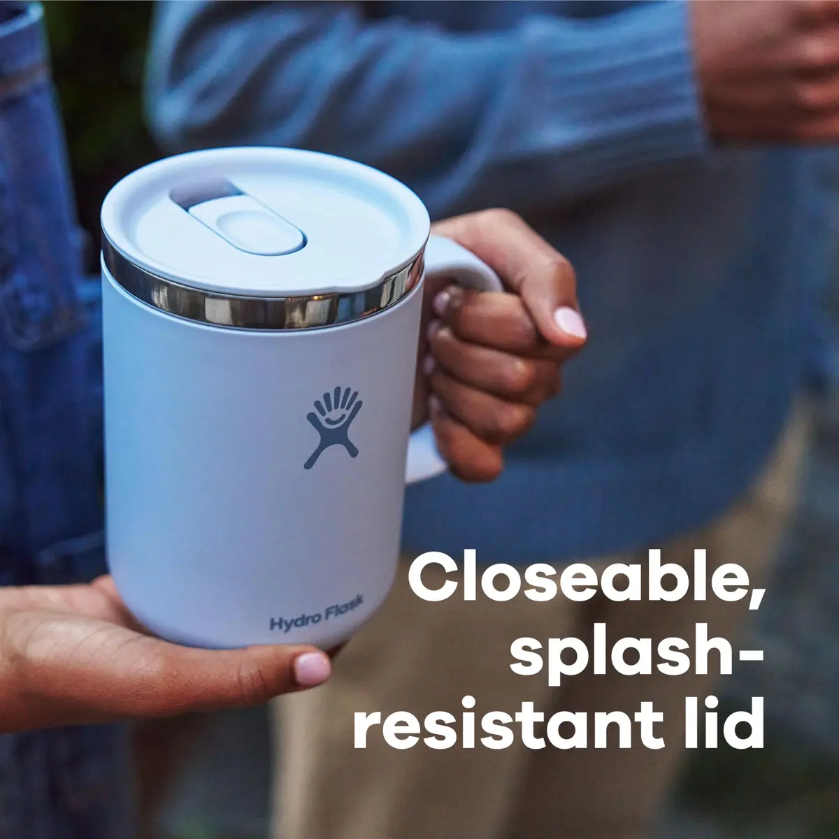 Hydro Flask Mug - Black 177ml (6 oz) | Vacuum Insulated Stainless Steel Travel Cup - view 4