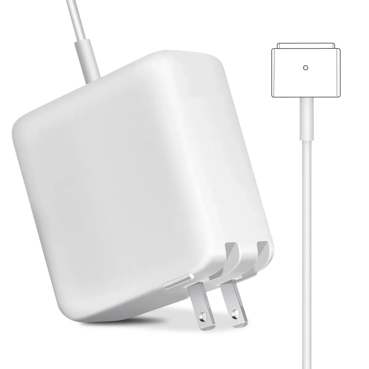 Sehonor 45W USB-C Charger for MacBook Air 11" & 13" (2012-2017) | 220V Compatible Power Adapter - main product image