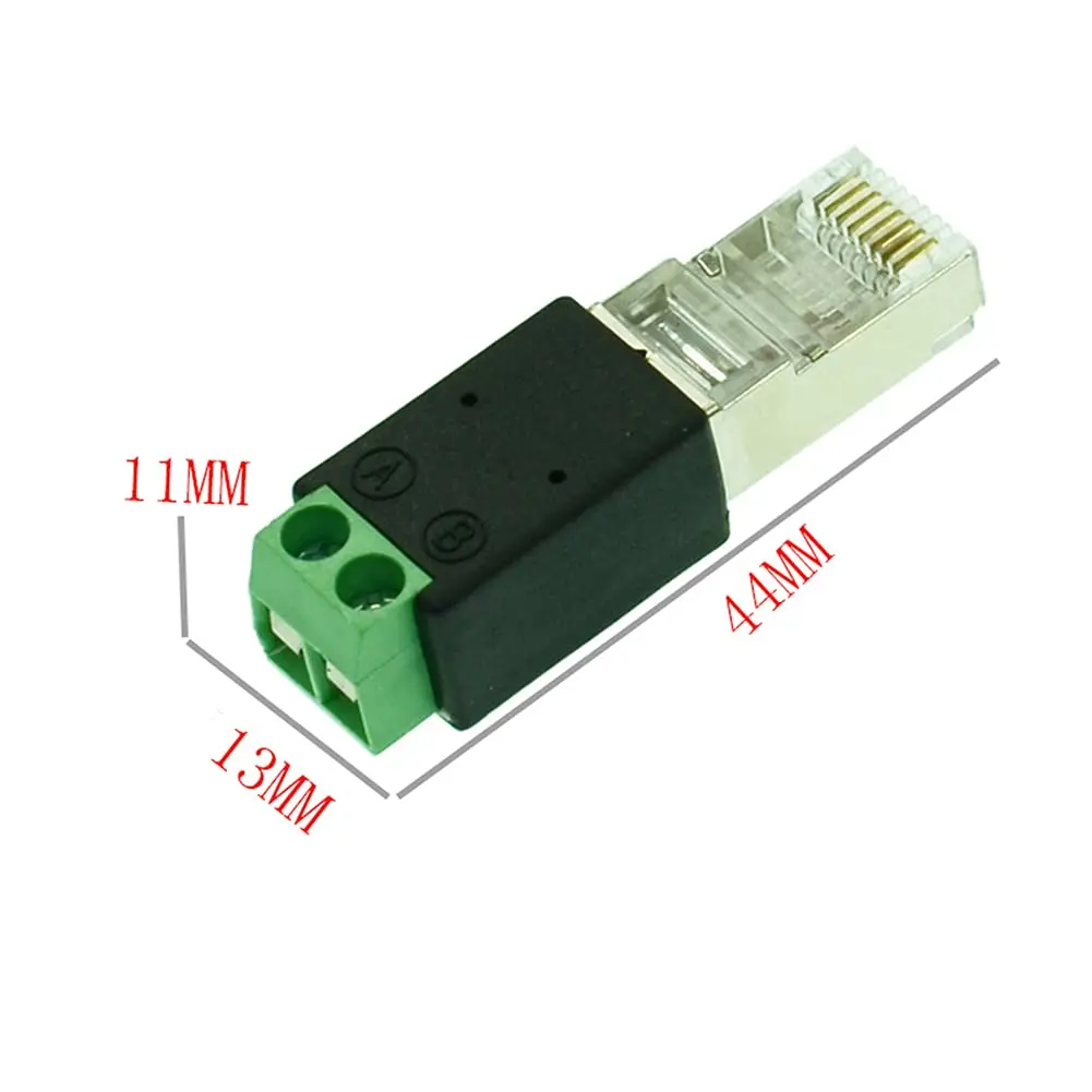 Taidacent RJ45 to RS485 Converter - Industrial Grade, Crystal Head, -40~85°C | Ethernet to RS485 Adapter - view 4