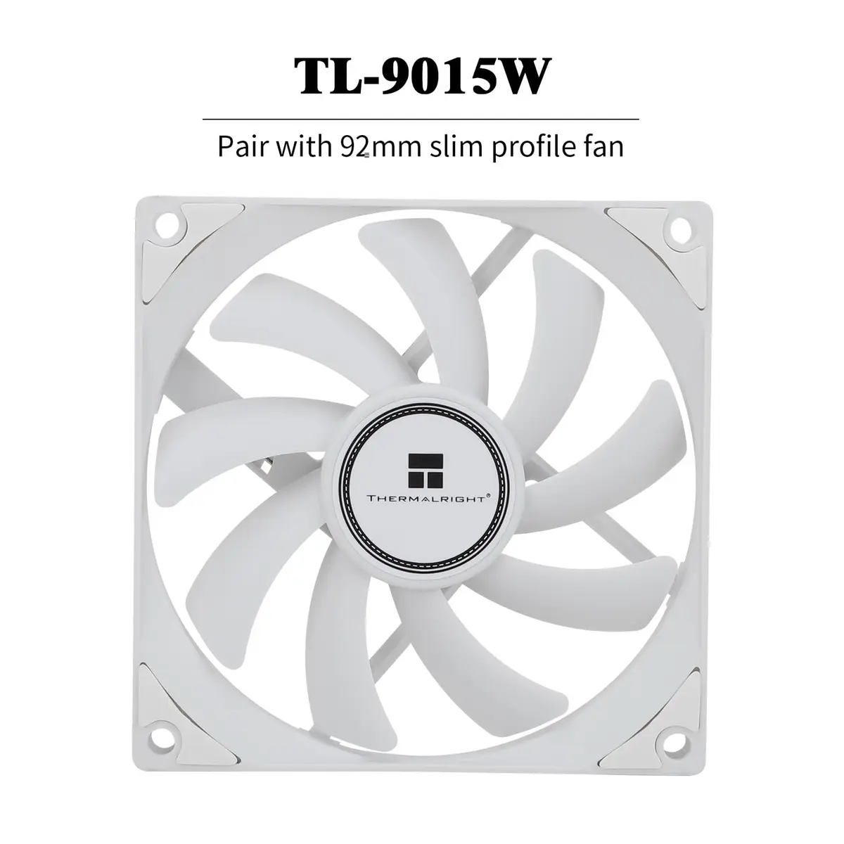 Thermalright AXP90-X47 White Low Profile CPU Cooler 47mm Height | Compatible with Intel LGA1700/1200 & AMD AM4/AM5 - view 5