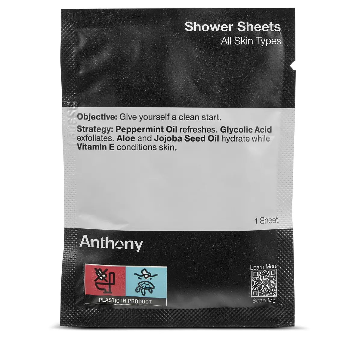 Anthony Body Wipes 48 Count | No-Rinse Body Cleansing Wipes for Travel & Outdoors - view 5