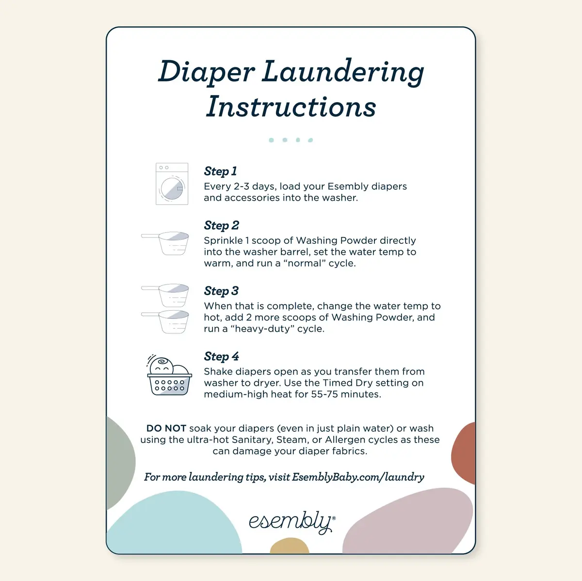 Esembly Laundry Washing Powder 6lbs Refill Bag | Fragrance-Free, Earth-Friendly, Gentle for Baby & Planet - view 6
