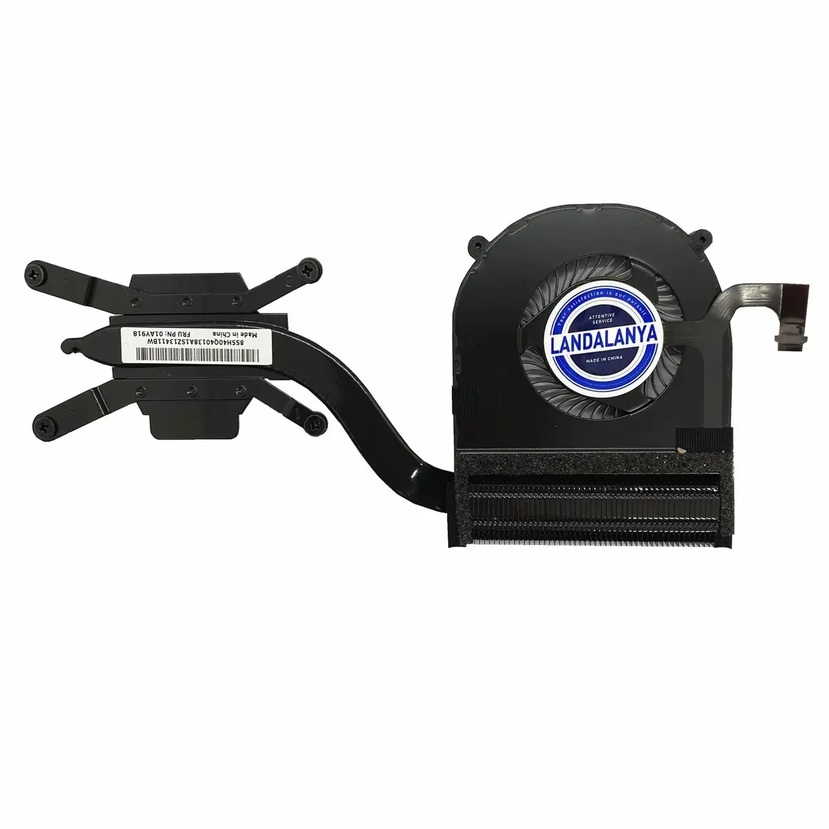 LANDALANYA CPU Cooling Fan for Lenovo Thinkpad Yoga X1 Carbon 4th 2016 | 5V Carbon Fan + Heatsink - main product image