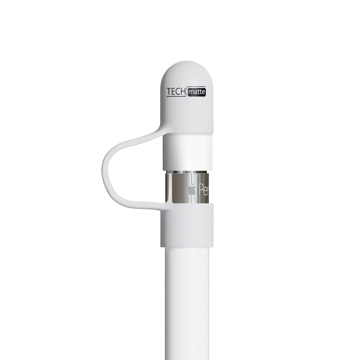 TechMatte Charger Adapter & Cap 2-in-1 for Apple Pencil 1st | Non-Magnetic, Direct Charging - view 7