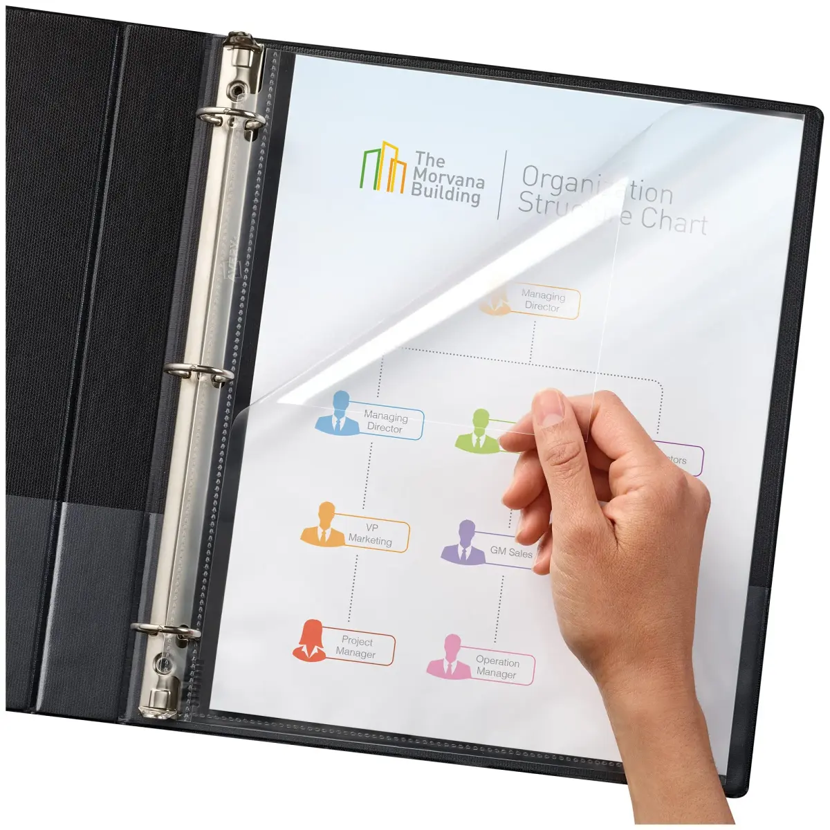 Avery Diamond Clear Page Protectors for 3 Ring Binders, 10 Document Protectors Per Pack, 40 Total (4-Pack) | Heavy Duty Letter Size - view 6