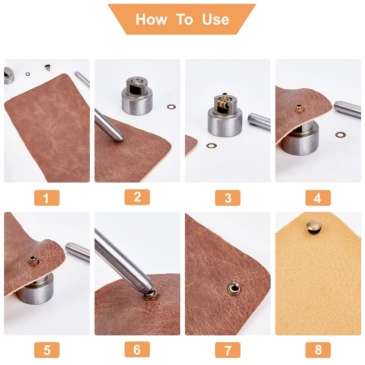 PH PandaHall Shoe Repair Kit Brass Shoe Eyelets & Buckles | Outdoor Hiking & Climbing Accessories - view 3