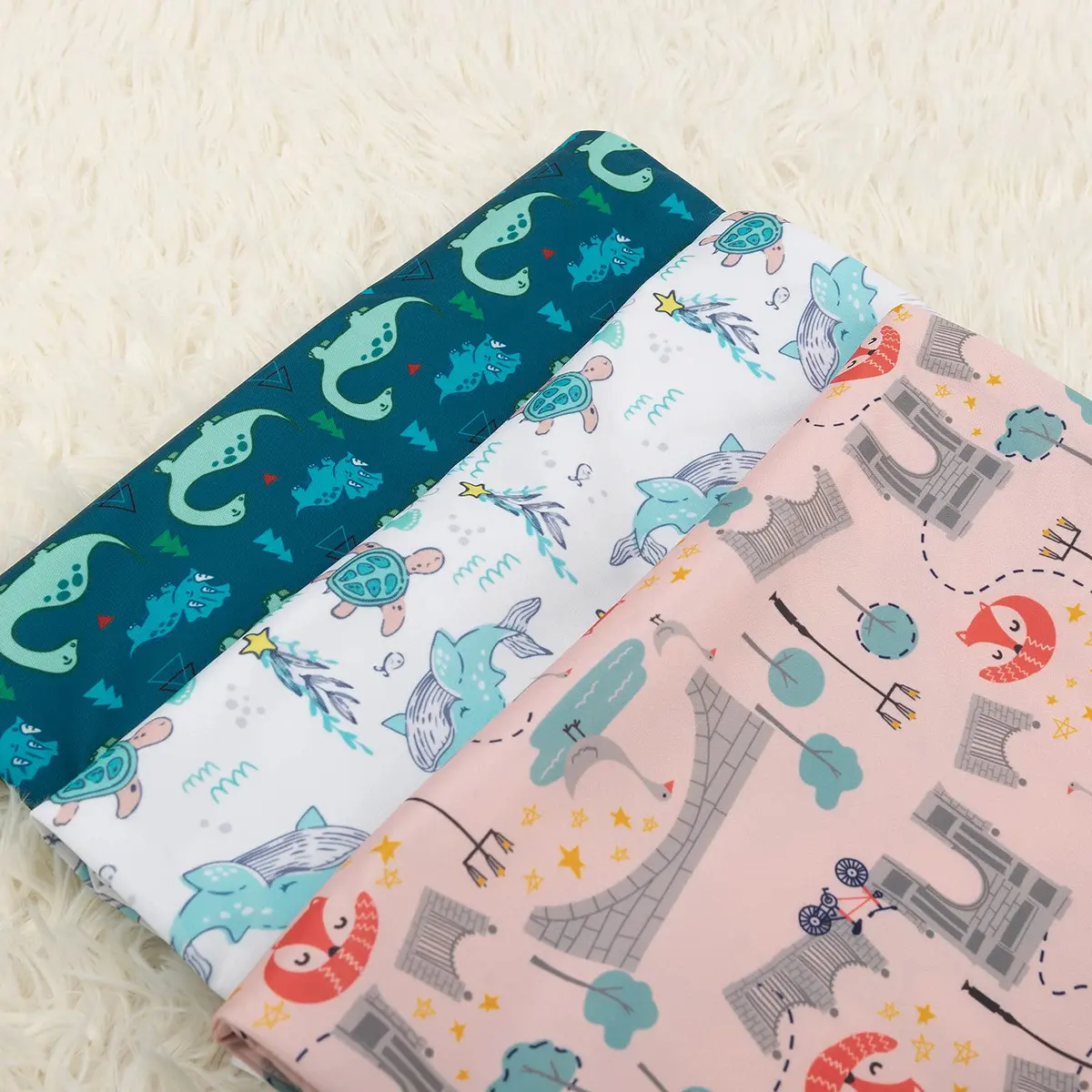babygoal Wet Dry Bags 3 Pack | Waterproof Cloth Diaper Travel Bags with Two Zippered Pockets - view 2