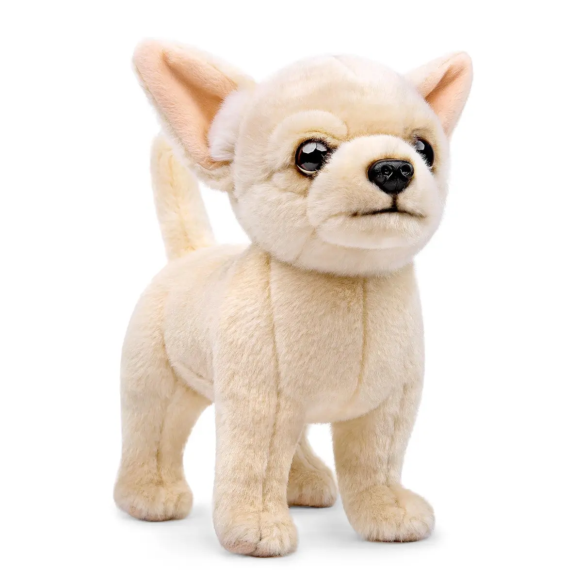 ZHONGXIN MADE 10-inch Simulation Chihuahua Dog Plush Toy - Soft, Non-Toxic, Cute Gift - main product image