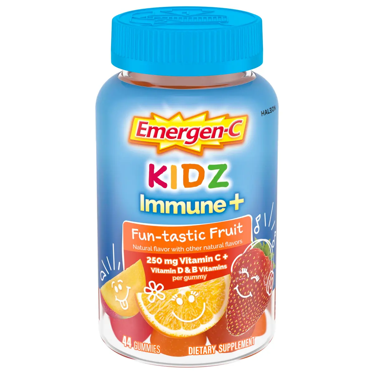 Emergen-C Kidz Vitamin C 250mg Gummies | Immune Support & Energy for Kids (44 Gummies) - main product image