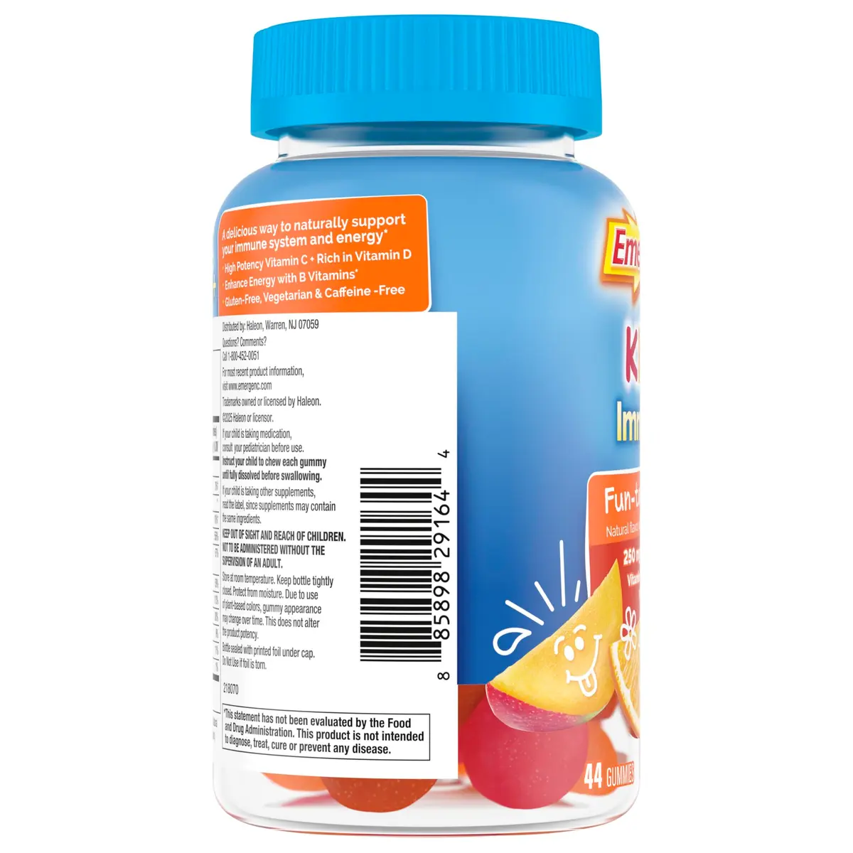 Emergen-C Kidz Vitamin C 250mg Gummies | Immune Support & Energy for Kids (44 Gummies) - view 9