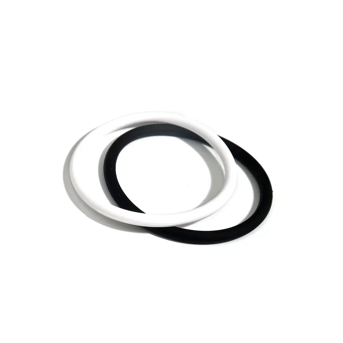 Yocoyee Silicone Rubber Bracelets 2pcs | Simple Sport Wristbands for Men & Women - main product image
