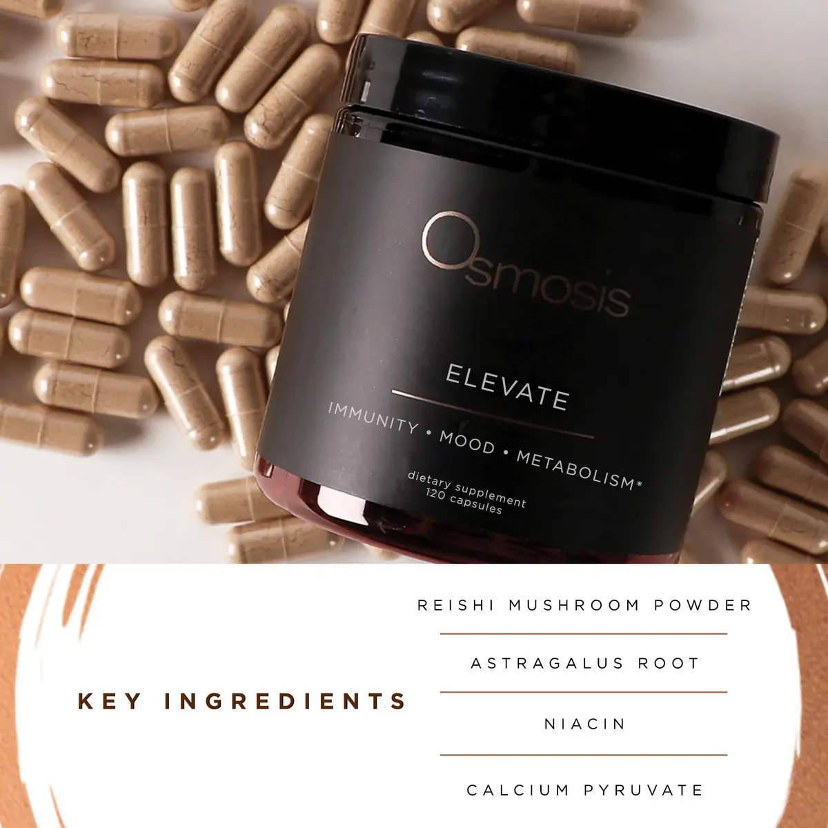 OSMOSIS Elevate ATP Support Supplement, Skin & Energy, 120 Count | Clinically Proven ATP Boost for Skin & Vitality - view 3