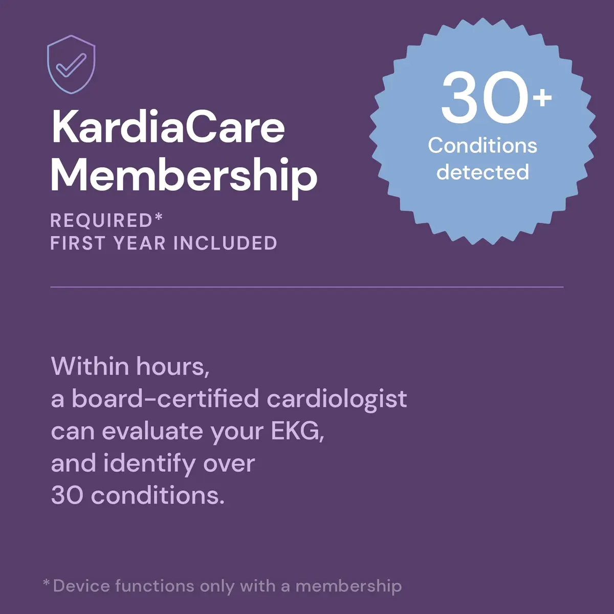 KardiaMobile 6L Max EKG Monitor with 1-Year KardiaCare | FDA-Cleared, Medical-Grade Heart Monitor, 30-Second Results, Unlimited Recordings - view 5