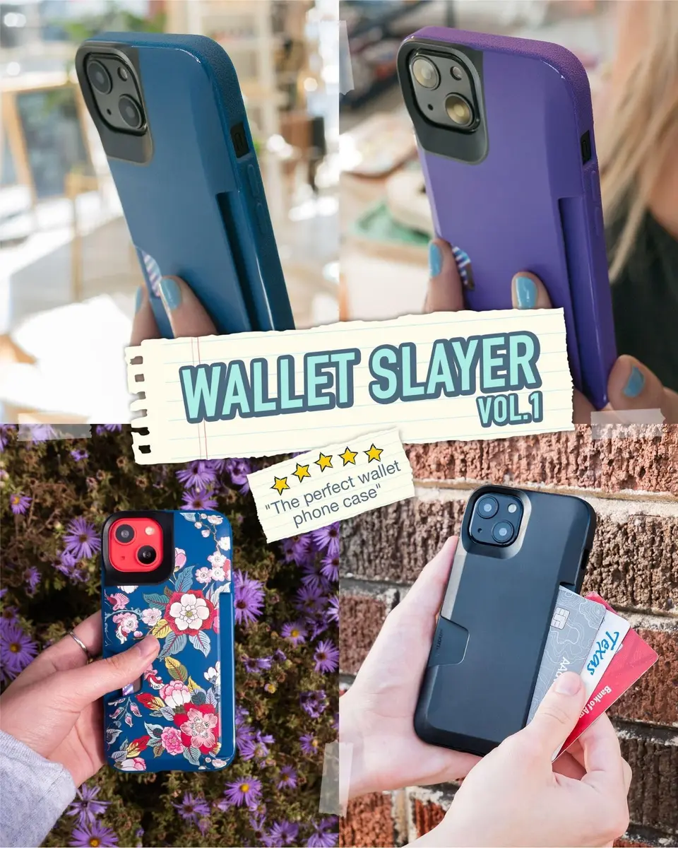 silk Wallet Slayer Vol. 1 iPhone 13 Wallet Case | Slim, Drop-Tested, Card & Cash Holder - view 6