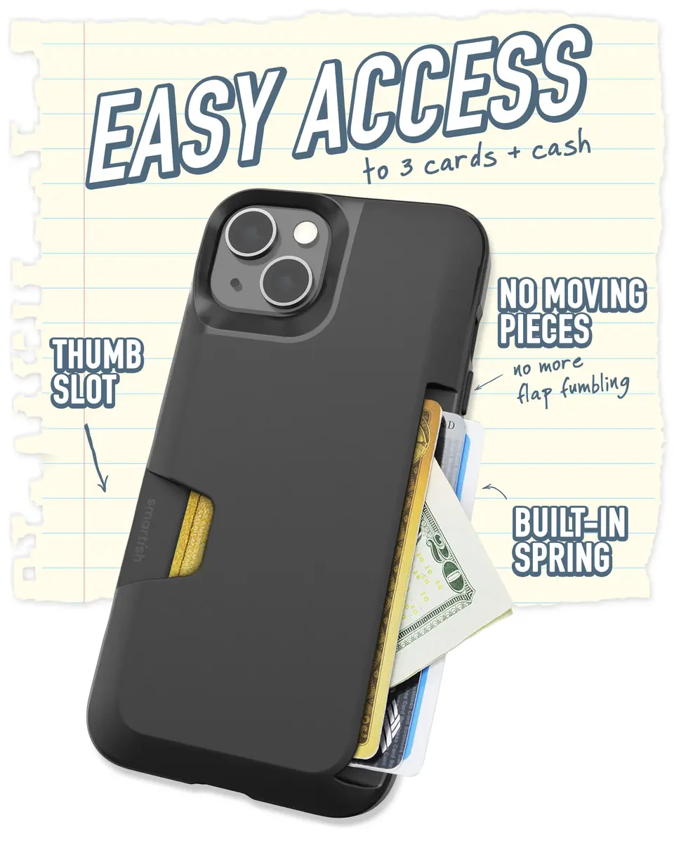 silk Wallet Slayer Vol. 1 iPhone 13 Wallet Case | Slim, Drop-Tested, Card & Cash Holder - view 2
