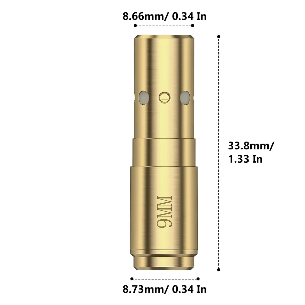 MidTen Green Laser Bore Sight 9mm | Bright Green Laser for Precise Zeroing - view 4
