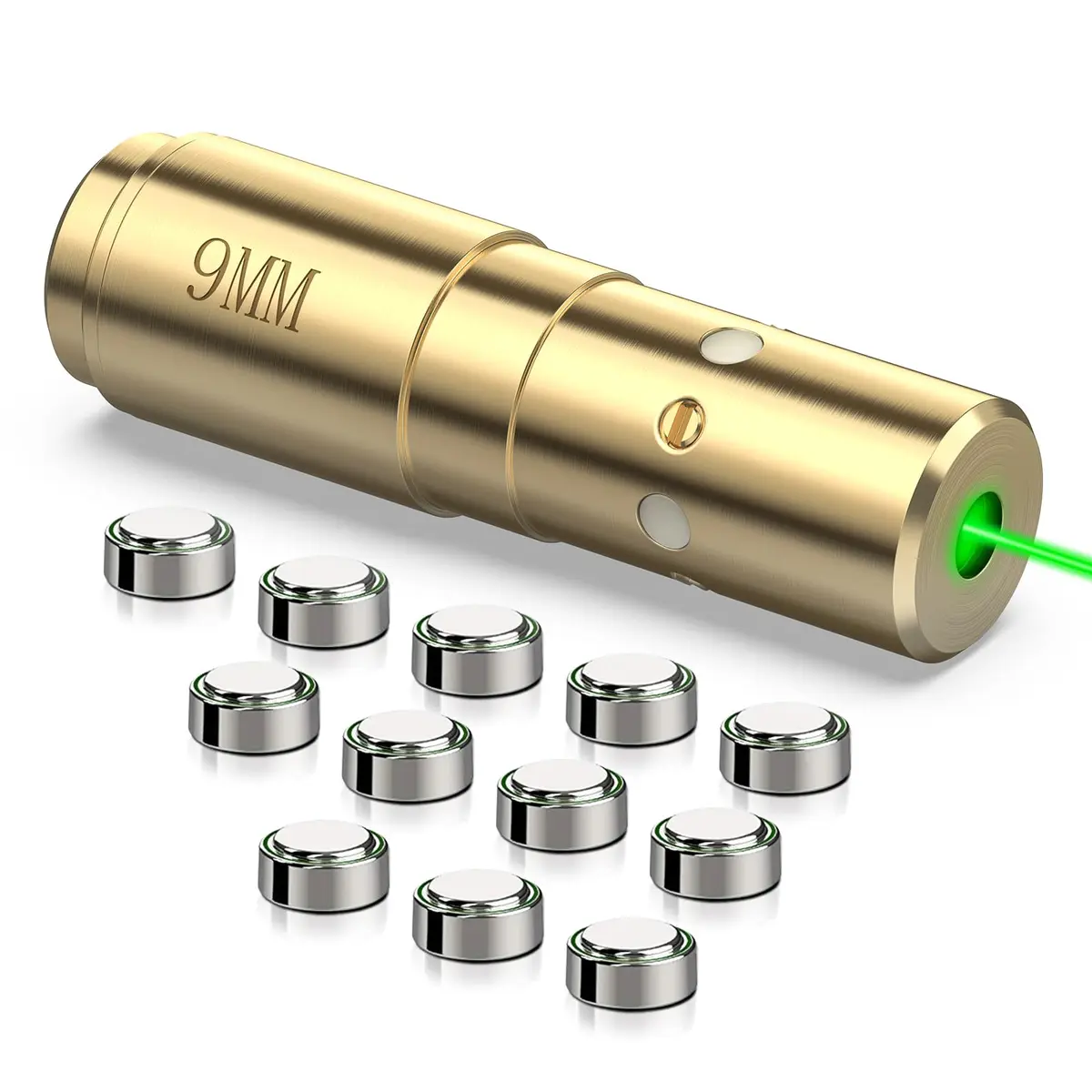 MidTen Green Laser Bore Sight 9mm | Bright Green Laser for Precise Zeroing - main product image