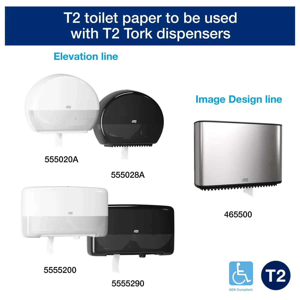 Tork Matic Paper Hand Towel Roll H1 (6 Rolls, 700 ft each) & Tork Mini Jumbo Toilet Paper Roll T2 (12 Rolls, 751 ft each) | Recycled Fiber, High Absorbency - view 7
