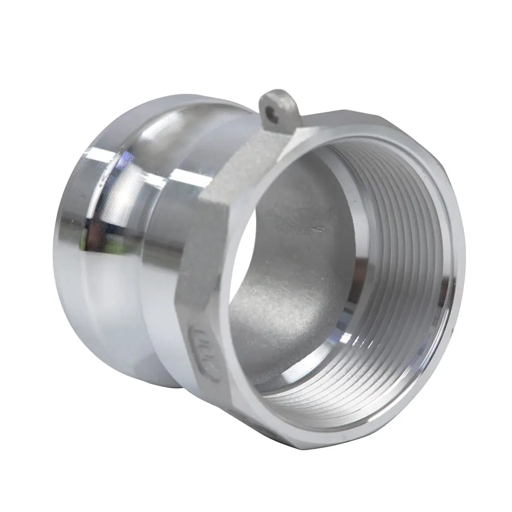 Quafwia 2" Aluminum Cam Lock Fittings (Part A) with Female NPT Thread | Gravity Cast Stronger Body - view 5
