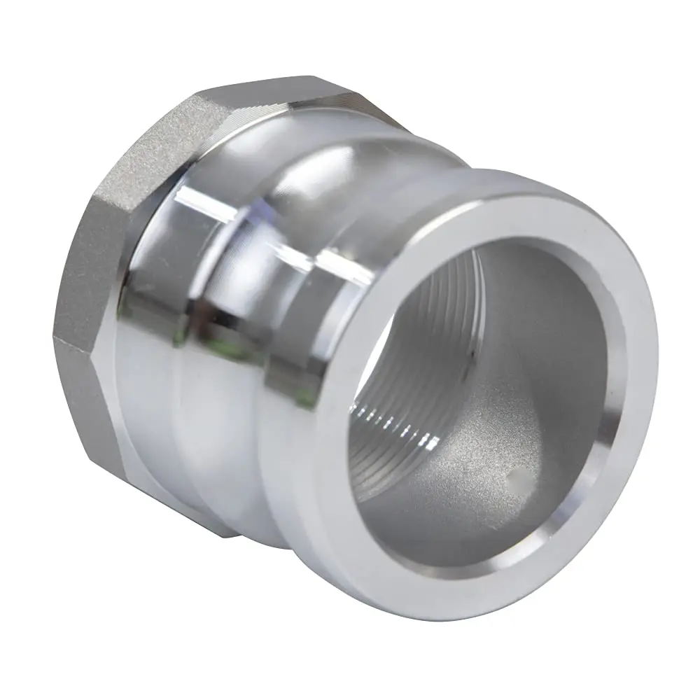Quafwia 2" Aluminum Cam Lock Fittings (Part A) with Female NPT Thread | Gravity Cast Stronger Body - view 2