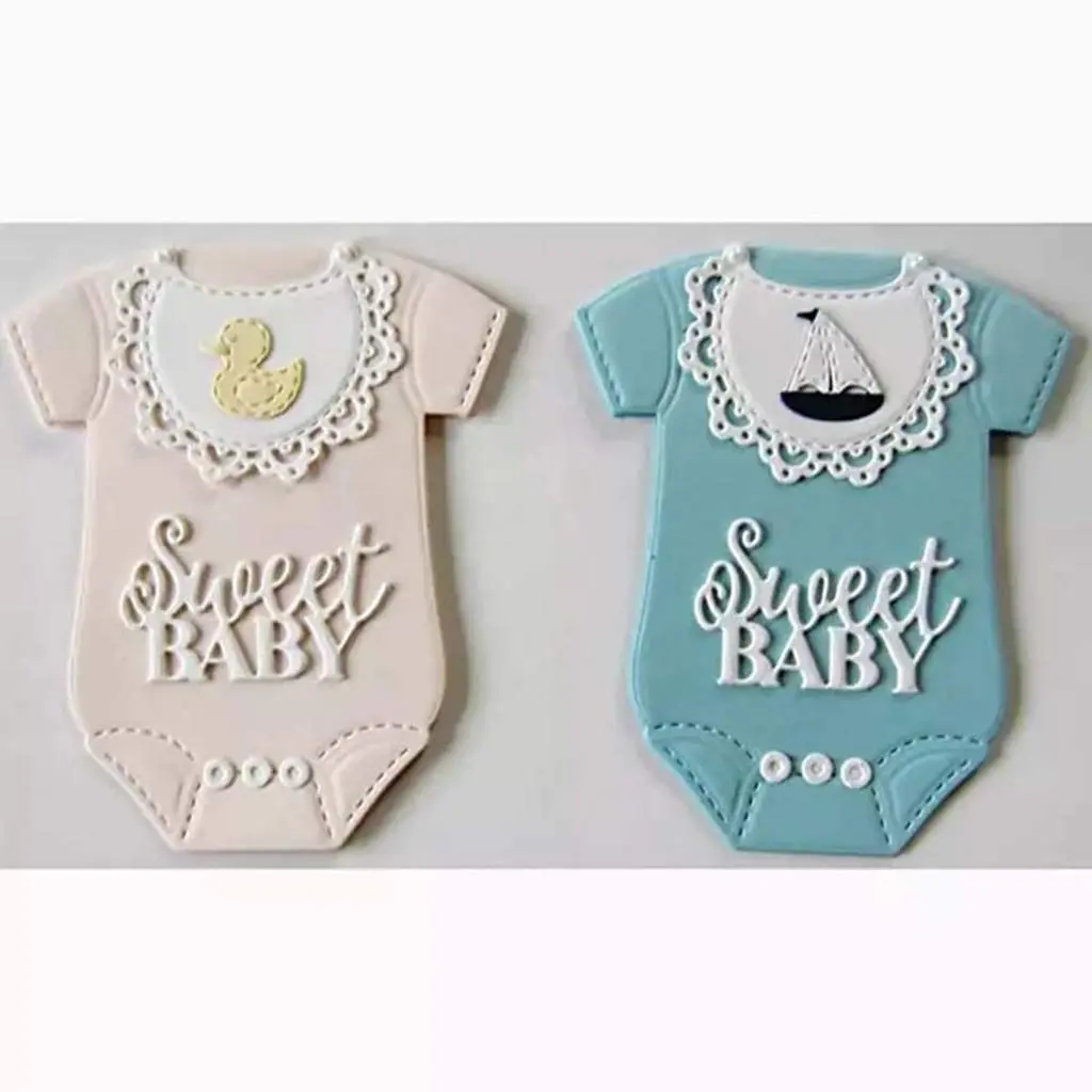Lottoyday Baby Clothes Metal Die Cuts for Card Making | Precise, Durable & Safe (70-120 chars) - view 4