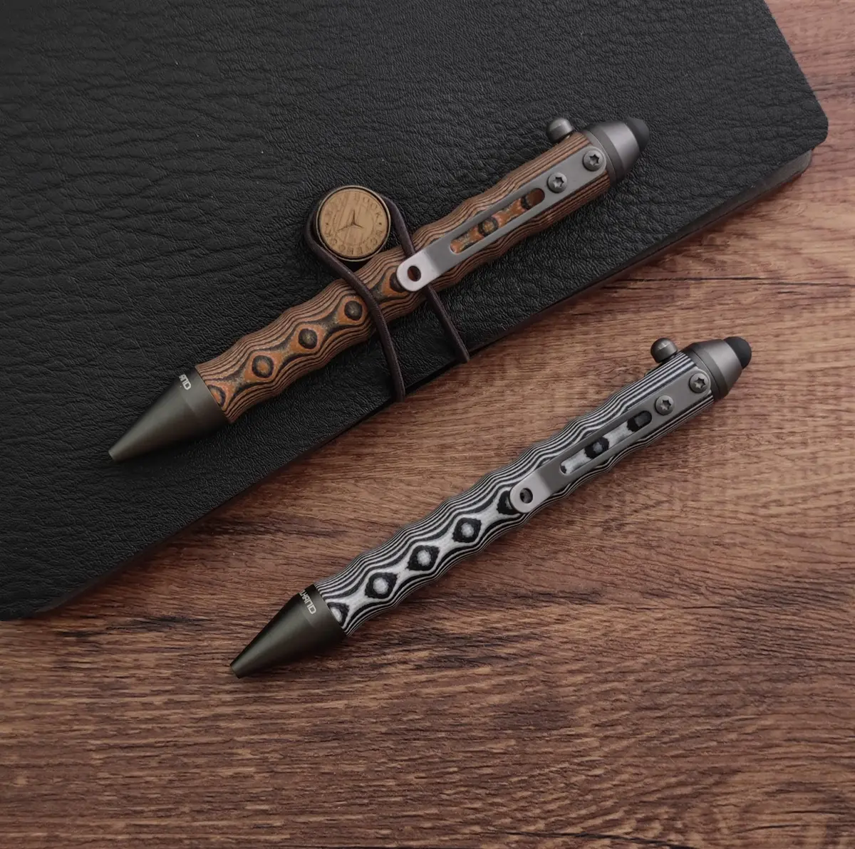 Cool Hand 4.5'' G10 EDC Ballpoint Ink Refillable Bolt Action Tactical Pens | Refillable, Compact & Ergonomic - view 3