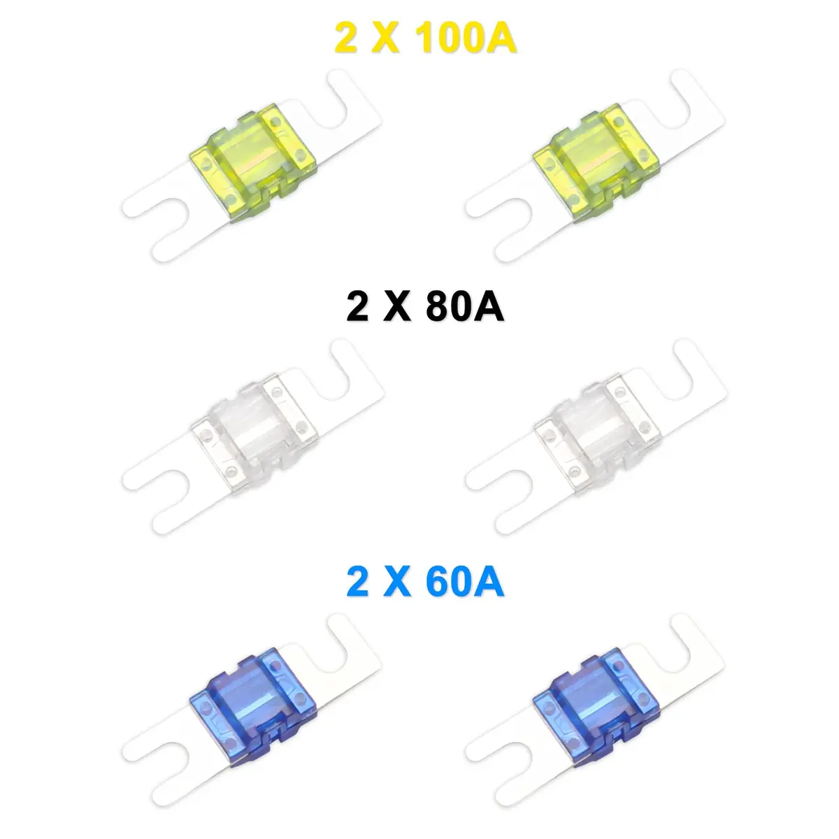 Recoil MFH12 2-Way Mini-ANL Fused Distribution Block 15.1cm (5.95in) | Max Power Transfer for Car Audio - view 5