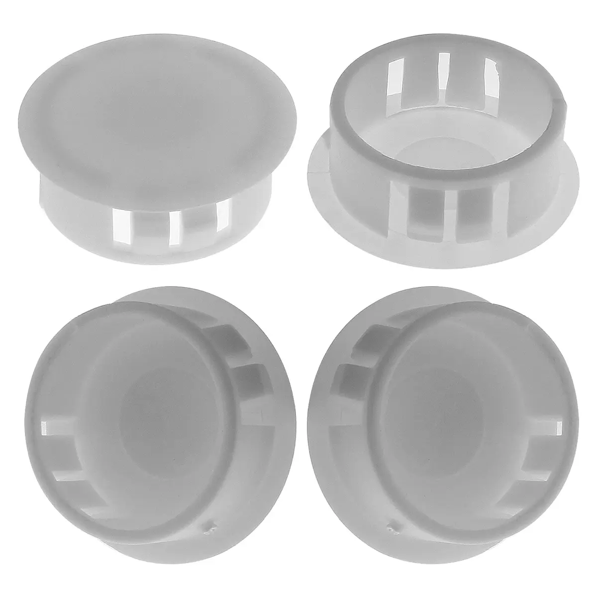 Jersvimc 25Pcs White 1 Inch (25mm) Hole Plug Cover | Furniture Floor Protector - view 5