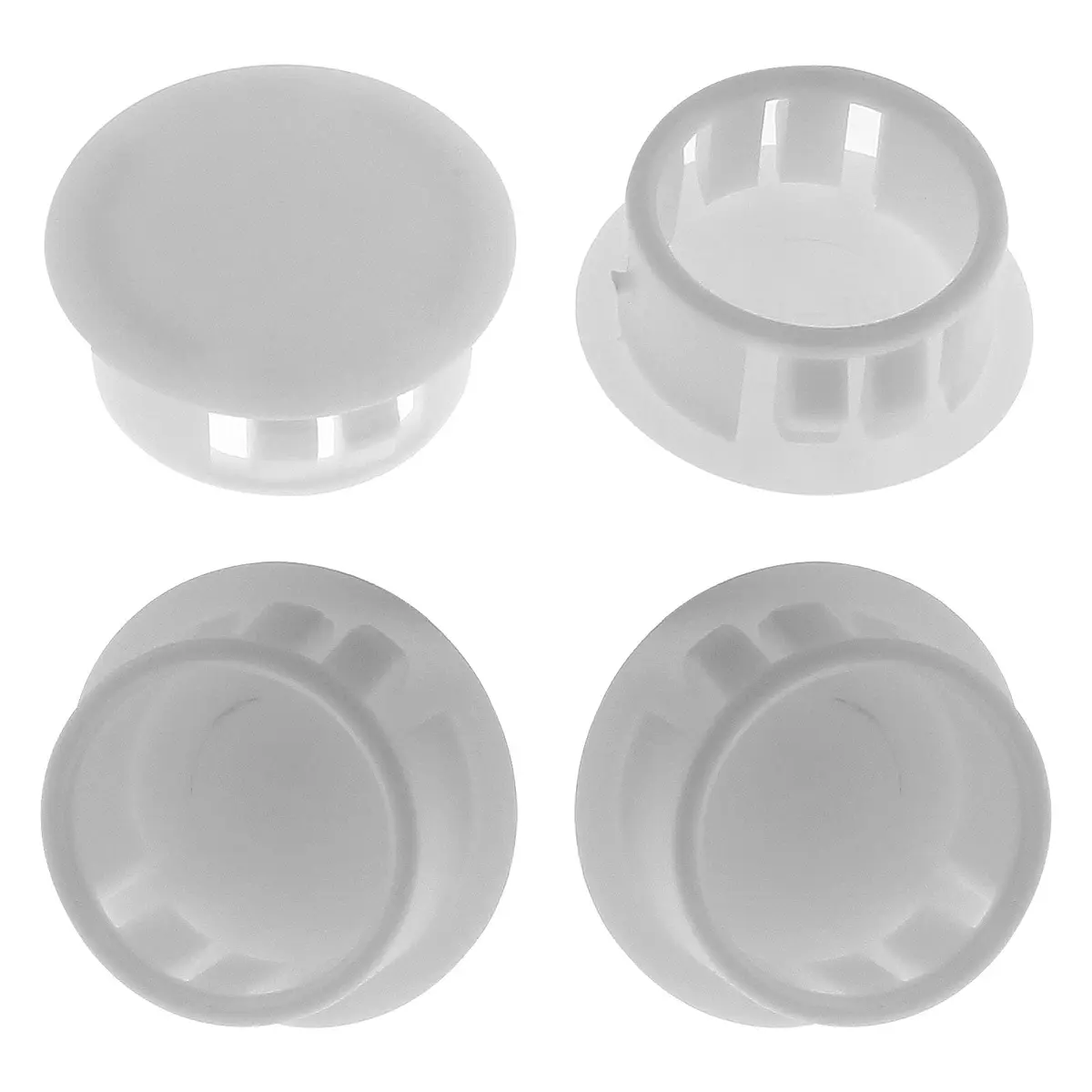 Jersvimc Furniture Floor Protector, 25Pcs White 5/8 Inch (16mm) Hole Plug | Floor & Furniture Safety - view 5